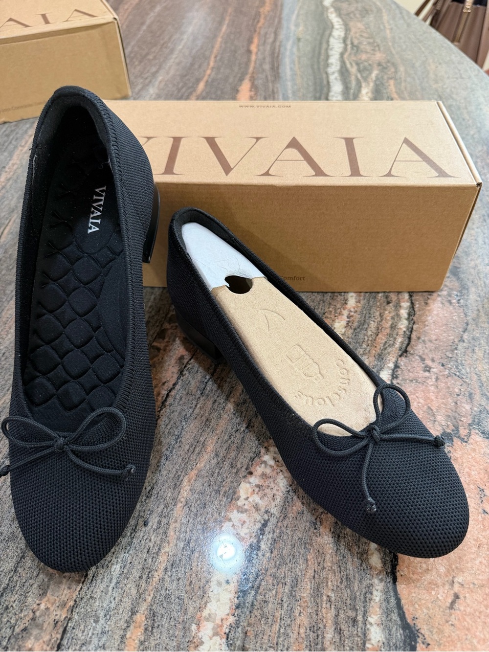 NEW VIVAIA Bianca Ballet Flats SIZE 39.5